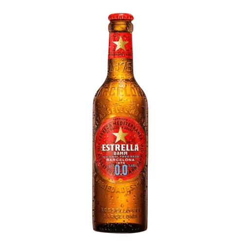 Estrella Damm 0.0% 24x330ml The Beer Town Beer Shop Buy Beer Online