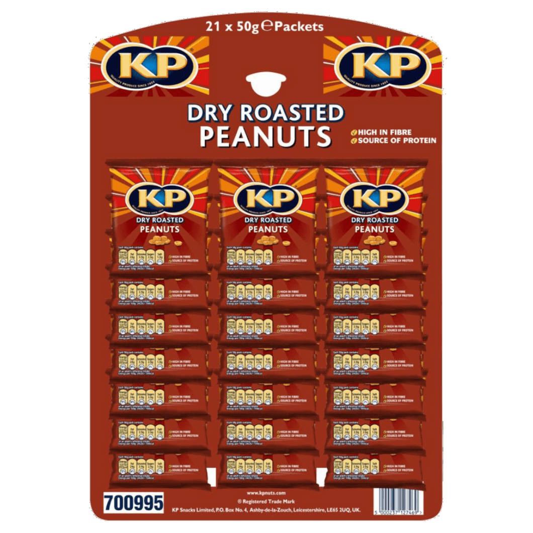 KP Dry Roast Nuts 21x50g The Beer Town Beer Shop Buy Beer Online