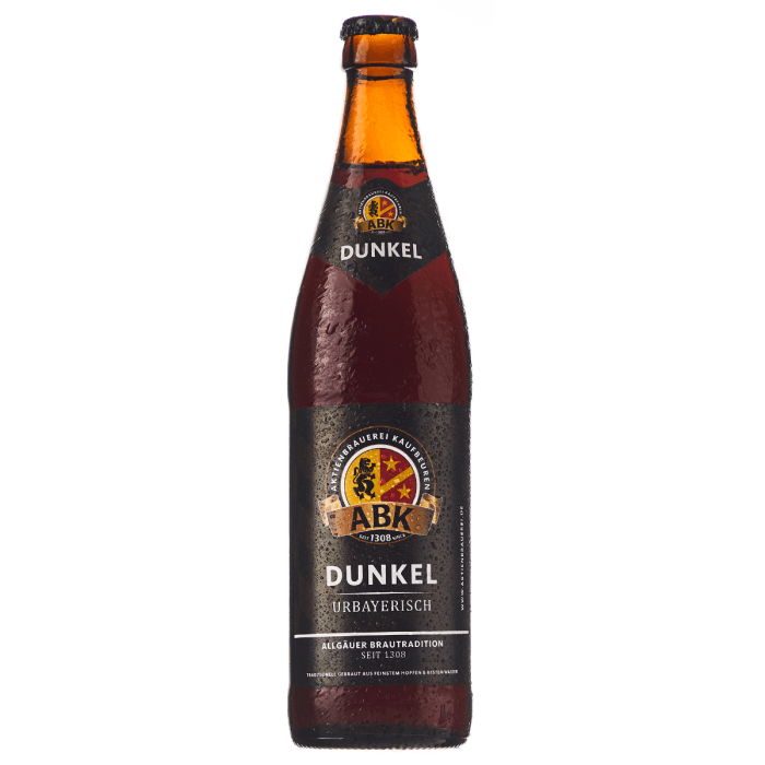 ABK Dunkel 20x500ml The Beer Town Beer Shop Buy Beer Online