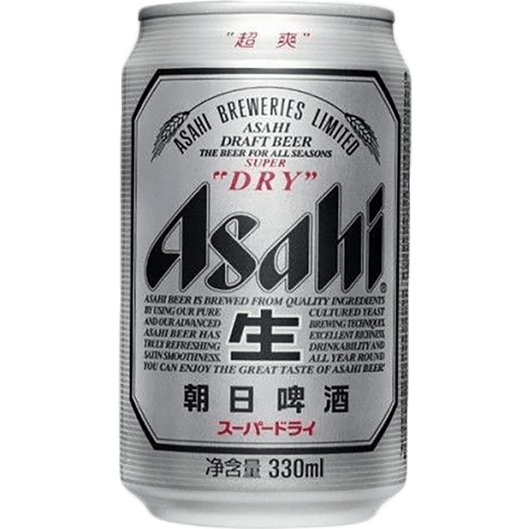 Asahi Super Dry / Silver Cans 24x330ml The Beer Town Beer Shop Buy Beer Online