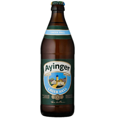 Ayinger Lager Hell 20x500ml The Beer Town Beer Shop Buy Beer Online
