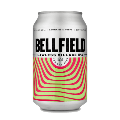 Bellfield Lawless IPA Can 12x330ml The Beer Town Beer Shop Buy Beer Online