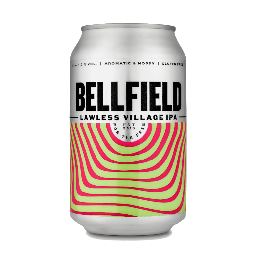Bellfield Lawless IPA Can 12x330ml The Beer Town Beer Shop Buy Beer Online