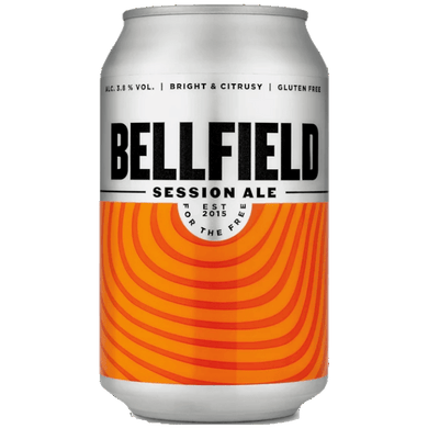 Bellfield Session Ale Cans 12x330ml The Beer Town Beer Shop Buy Beer Online