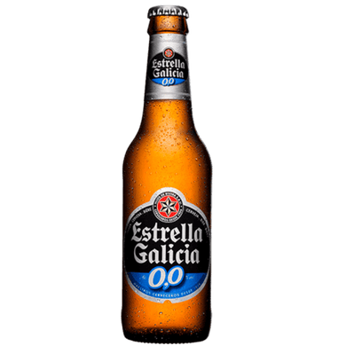 Estrella Galicia 0.0% 24x330ml The Beer Town Beer Shop Buy Beer Online