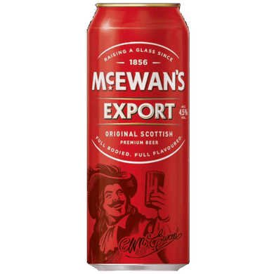 McEwans Export Cans 24x500ml The Beer Town Beer Shop Buy Beer Online