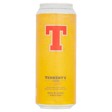Tennents Lager Cans 24x500ml The Beer Town Beer Shop Buy Beer Online