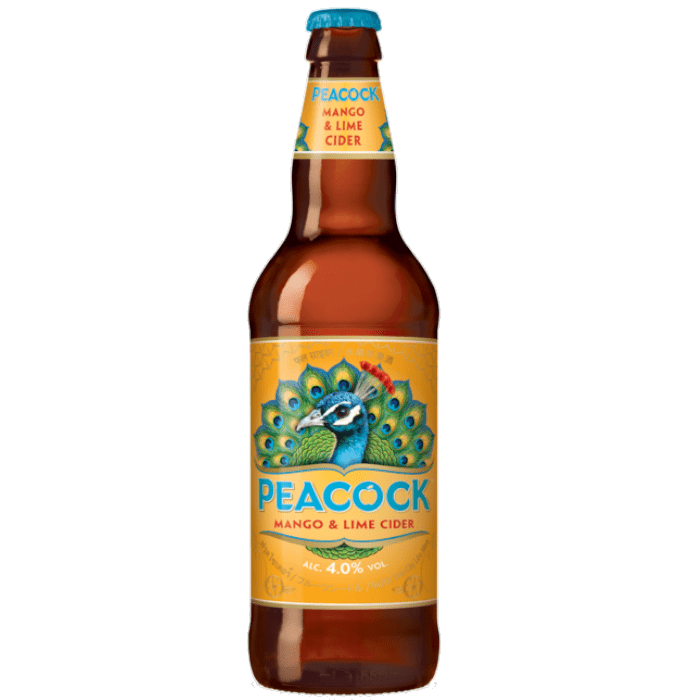 Peacock Cider Mango and Lime 12x500ml The Beer Town Beer Shop Buy Beer Online